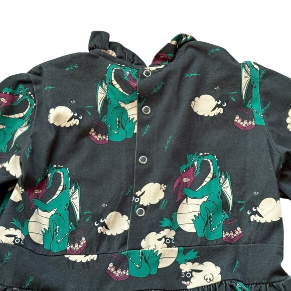 Raspberry Republic Organic Dragon Dress Sz 5-7Y - Picture 5 of 7